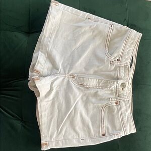 Wild Fable White Jean Shorts